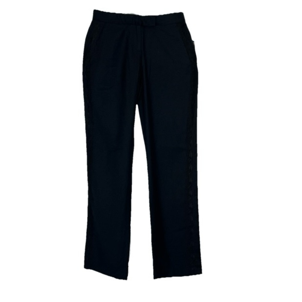 Behnaz Sarafpour Black Dress Pants Straight-Leg Formal